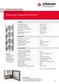 Electronic siren ECN-2400 D data sheet