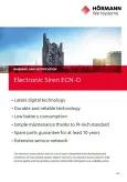 Electronic siren ECN-D data sheet specifications