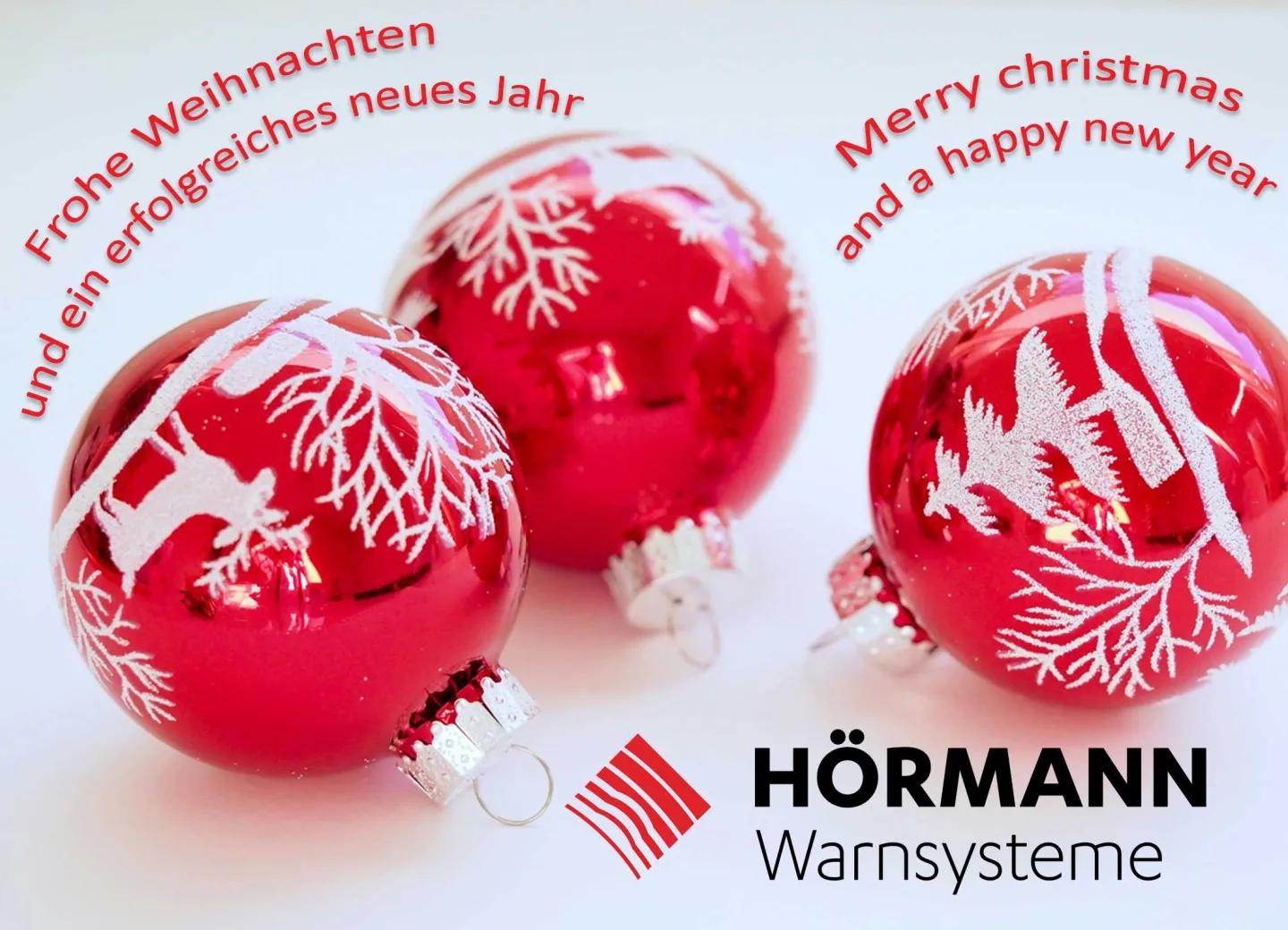 We wish all our business partners and friends of HÖRMANN Warnsysteme happy holidays and a successful, peaceful year 2025. 🎄