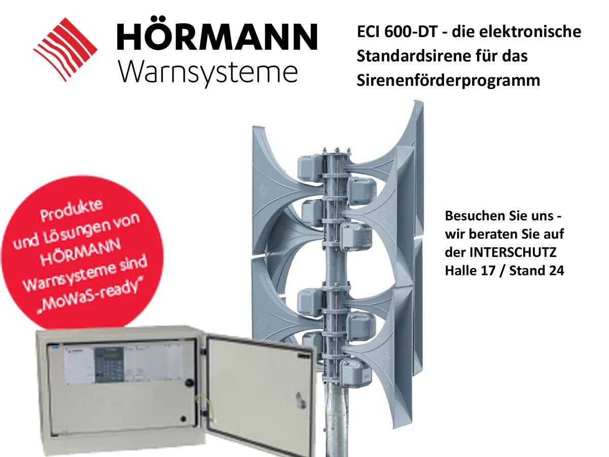 ECI DT - die Sirene für das Sirenenförderprogramm des Bundes